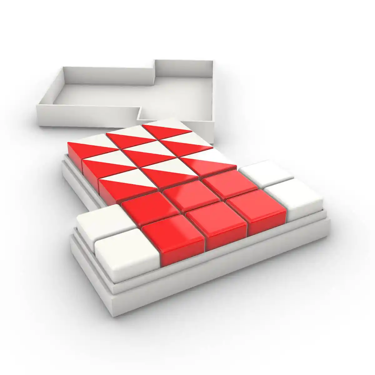 19 Cubos de Kohs combinados para test WISC, WAIS y WPPSI