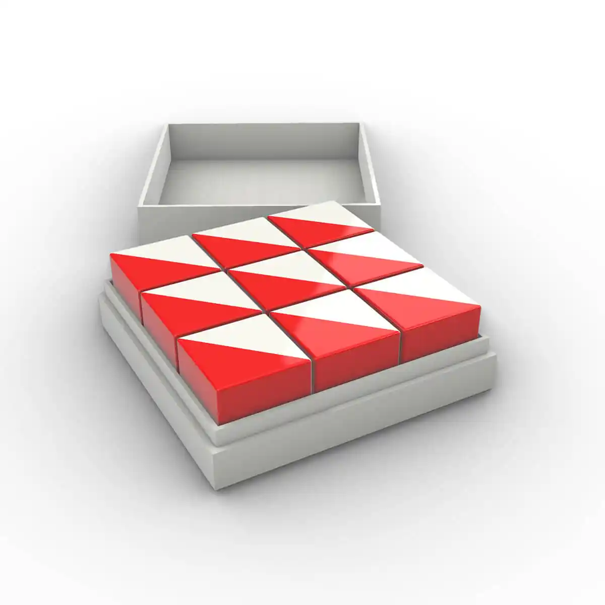 9 Cubos de Kohs para test WISC V y WAIS