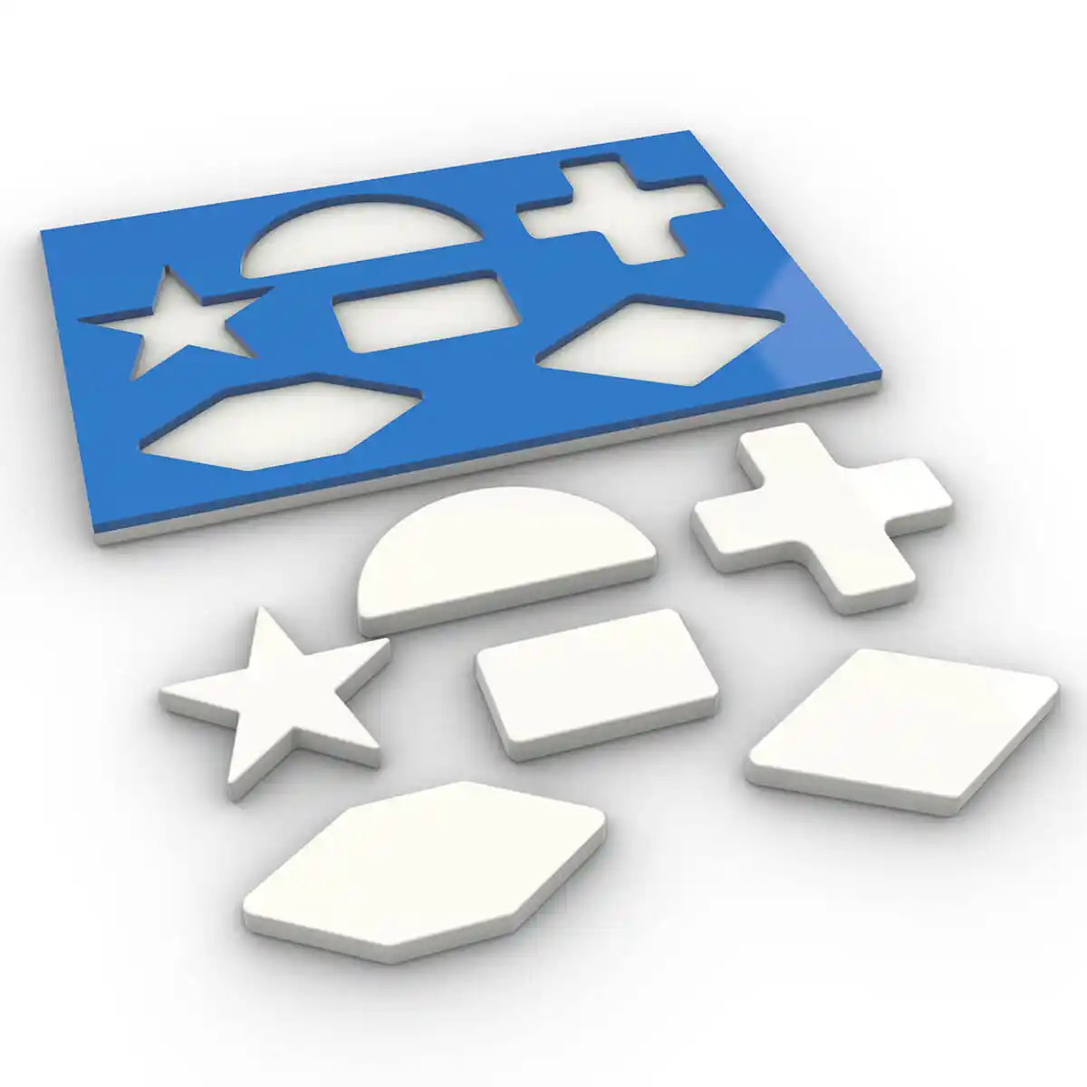 Puzzle de 6 piezas para test Merrill-Palmer MP-R